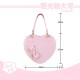 Sheep Puff Cookie Heart Matte Edition Bags(Reservation/5 Colours/3 Sizes/Full Payment Without Shipping)